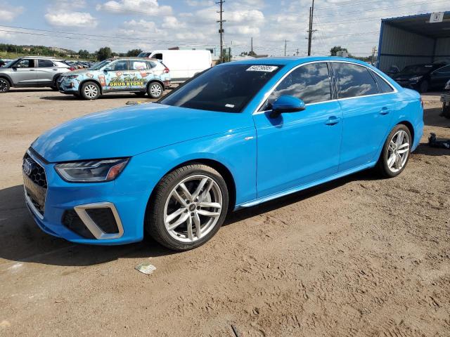 AUDI A4 PREMIUM 2022 with VIN WAUEAAF45NN011098 - Photo from auction