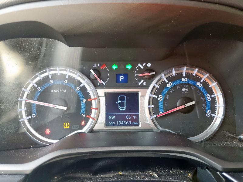 Photo 9 from auction – 2016 TOYOTA 4RUNNER SR with VIN JTEZU5JR9G5115629