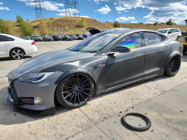 TESLA MODEL S 2017 with VIN 5YJSA1E12HF233758 - Photo from auction