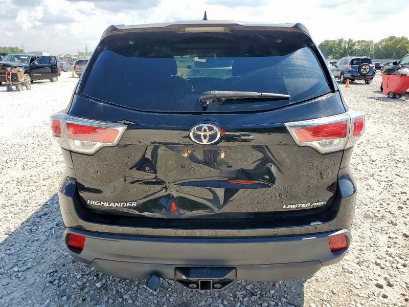 Photo 6 from auction – 2016 TOYOTA HIGHLANDER with VIN 5TDDKRFH9GS285088
