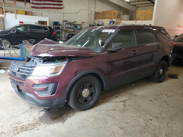 FORD EXPLORER P 2017 with VIN 1FM5K8AR6HGC72207 - Photo from auction