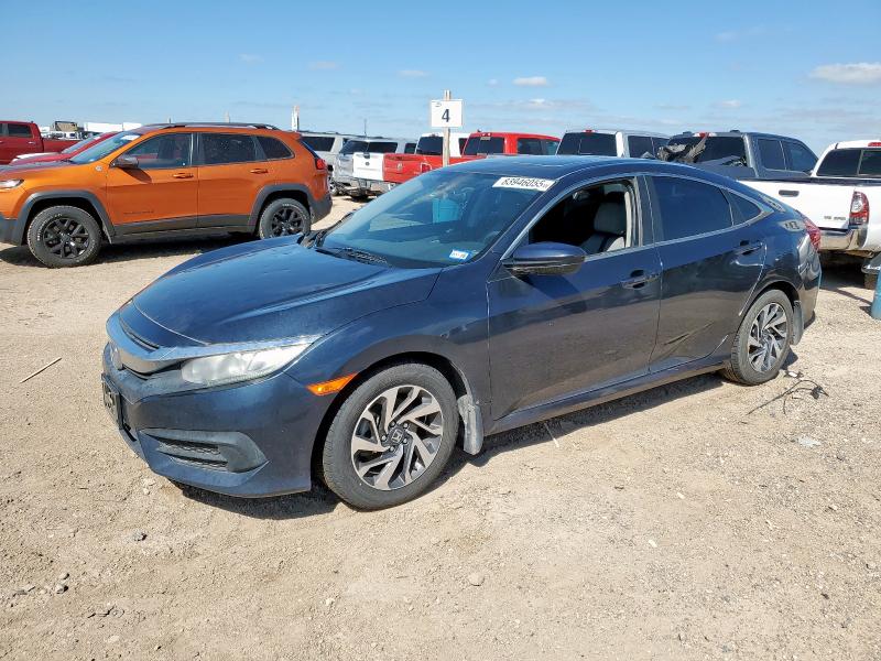 HONDA CIVIC EX 2017 with VIN 19XFC2F70HE026358 - Photo from auction