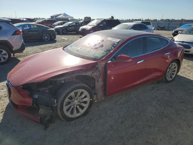 TESLA MODEL S 2016 with VIN 5YJSA1E41GF170435 - Photo from auction