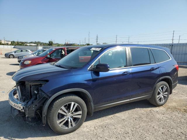HONDA PILOT EXL 2018 with VIN 5FNYF6H56JB033964 - Photo from auction