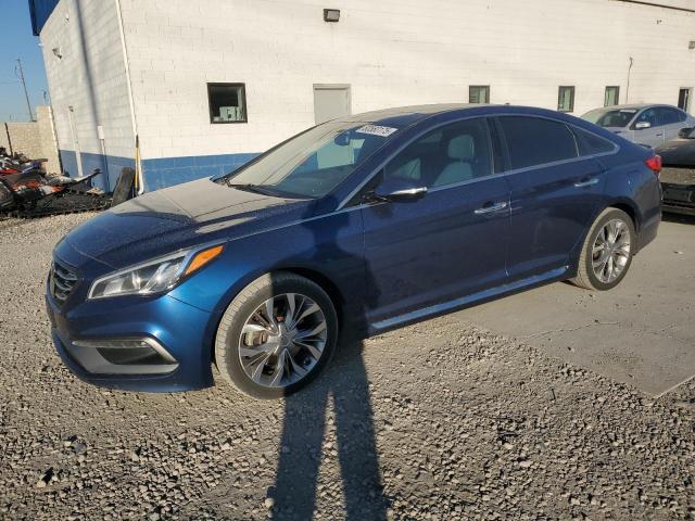 HYUNDAI SONATA SPO 2017 with VIN 5NPE34AB5HH551298 - Photo from auction