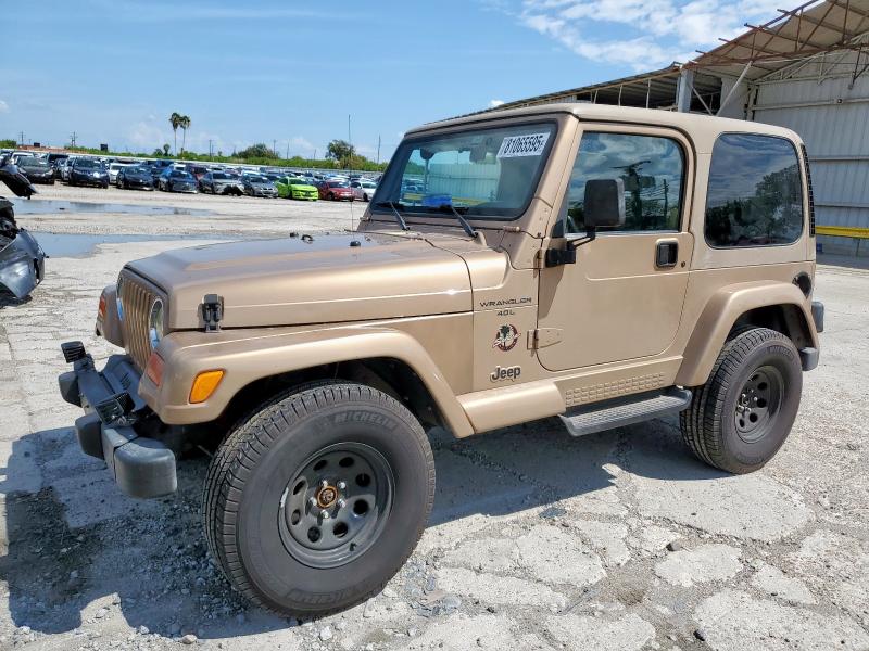 JEEP WRANGLER / 2000 with VIN 1J4FA59S4YP757540 - Photo from auction