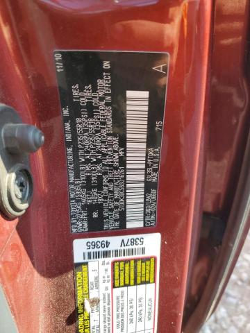 Photo 14 from auction – 2011 TOYOTA SIENNA XLE with VIN 5TDDK3DC5BS016261