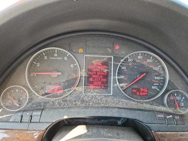 Photo 9 from auction – 2004 AUDI A4 3.0 QUATTRO with VIN WAULT68E44A215143