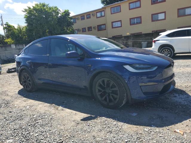 Photo 4 from auction – 2022 TESLA MODEL X with VIN 7SAXCBE67NF358142