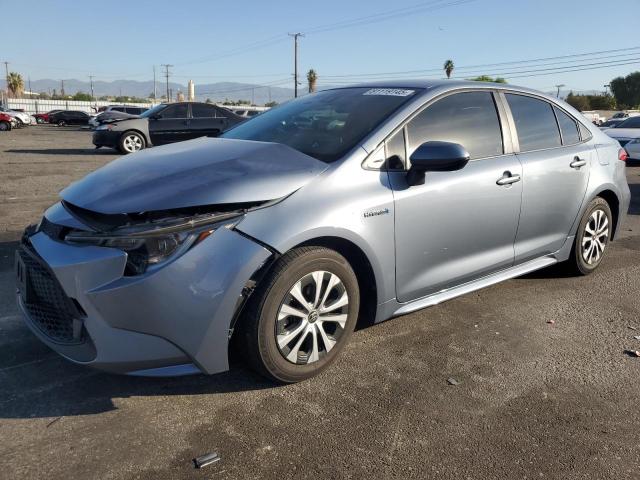 TOYOTA COROLLA LE 2020 with VIN JTDEBRBE5LJ021275 - Photo from auction