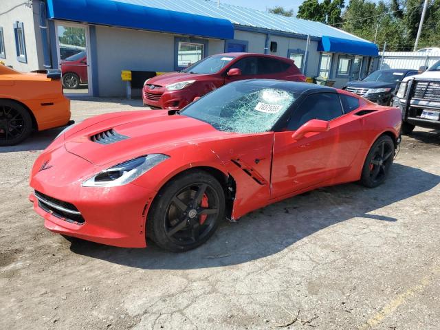CHEVROLET CORVETTE STINGRAY 2LT 2014 with VIN 1G1YD2D72E5108116 - Photo from auction
