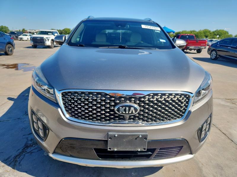 Photo 5 from auction – 2018 KIA SORENTO SX with VIN 5XYPK4A52JG358061