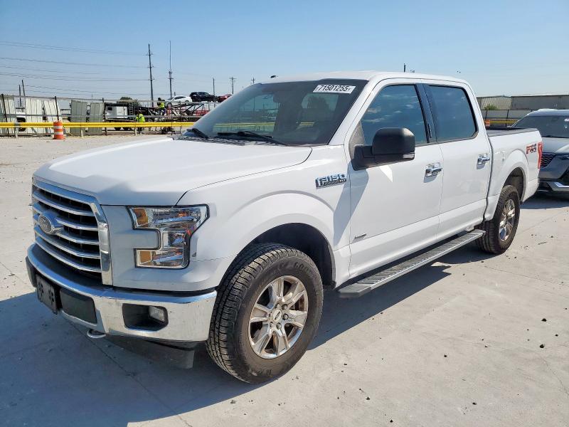 FORD F150 SUPER 2017 with VIN 1FTEW1EP1HKE09771 - Photo from auction