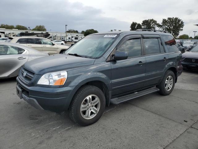 HONDA PILOT EX 2005 with VIN 2HKYF18425H509094 - Photo from auction