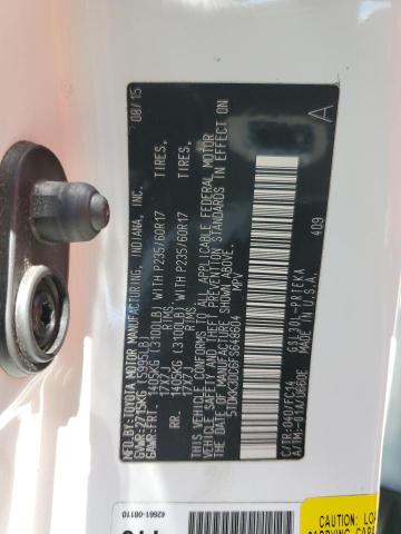 Photo 14 from auction – 2015 TOYOTA SIENNA LE with VIN 5TDKK3DC6FS648604