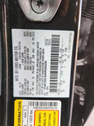 Photo 14 from auction – 2022 FORD BRONCO SPO with VIN 3FMCR9C68NRD86256