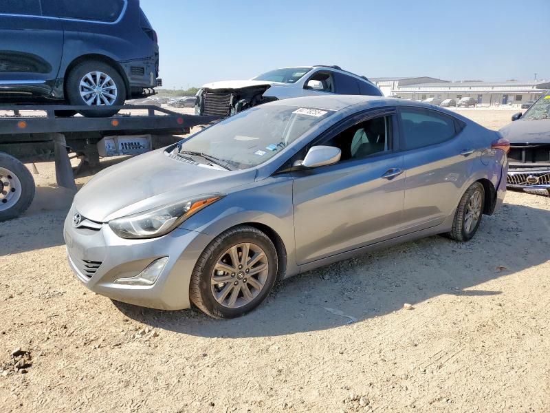HYUNDAI ELANTRA SE 2014 with VIN KMHDH4AE2EU201647 - Photo from auction