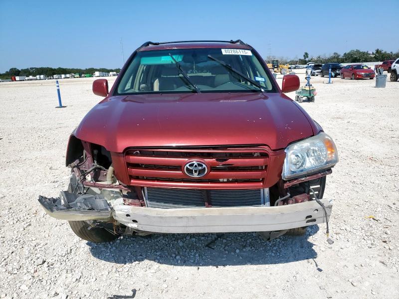 Photo 5 from auction – 2005 TOYOTA HIGHLANDER with VIN JTEEP21A050101143