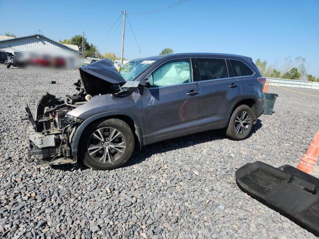 TOYOTA HIGHLANDER 2016 with VIN 5TDJKRFH2GS227049 - Photo from auction