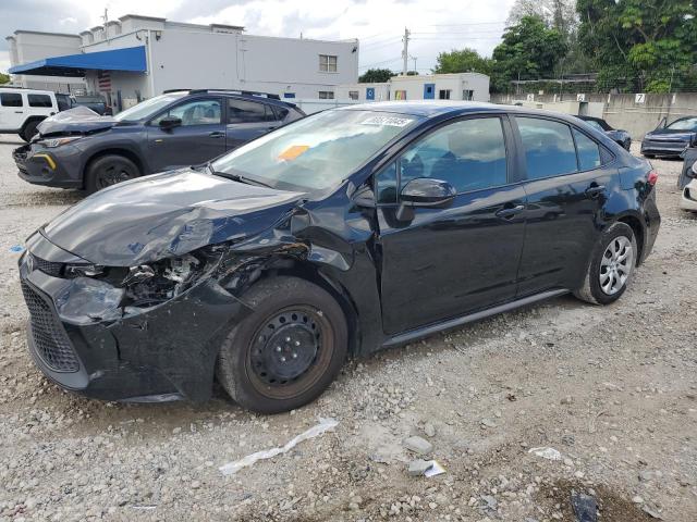 TOYOTA COROLLA LE 2021 with VIN 5YFEPMAE9MP214158 - Photo from auction