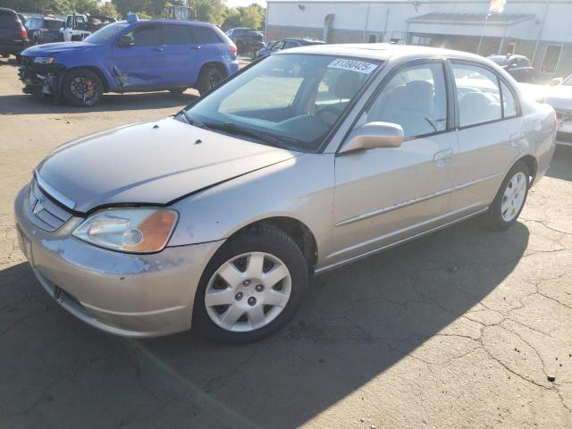HONDA CIVIC EX 2002 with VIN 2HGES26772H578080 - Photo from auction