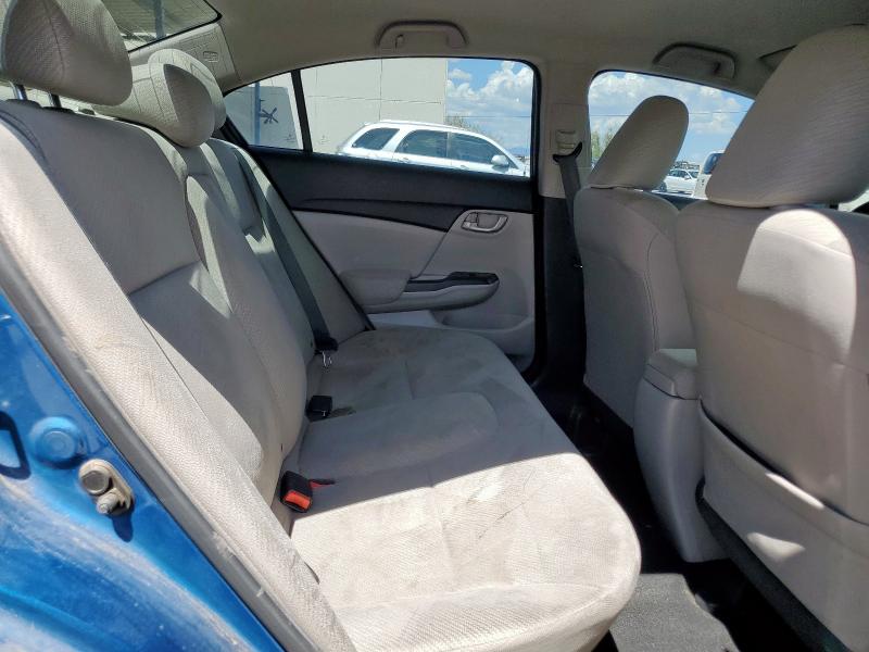 Photo 10 from auction – 2013 HONDA CIVIC LX with VIN 2HGFB2F59DH568818