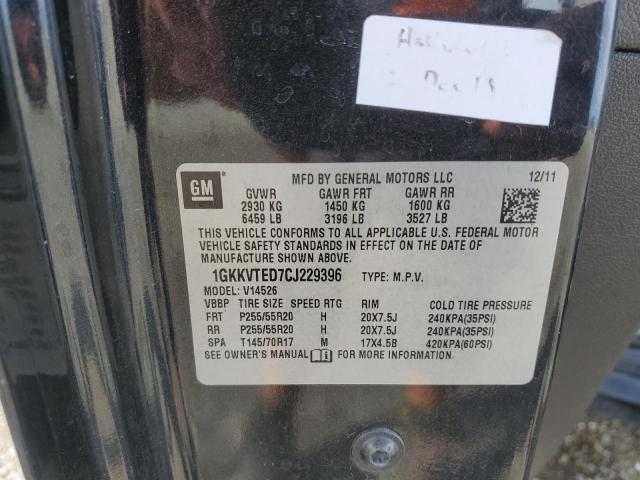 Photo 14 from auction – 2012 GMC ACADIA DENALI with VIN 1GKKVTED7CJ229396