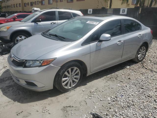 HONDA CIVIC EXL 2012 with VIN 19XFB2F90CE093328 - Photo from auction