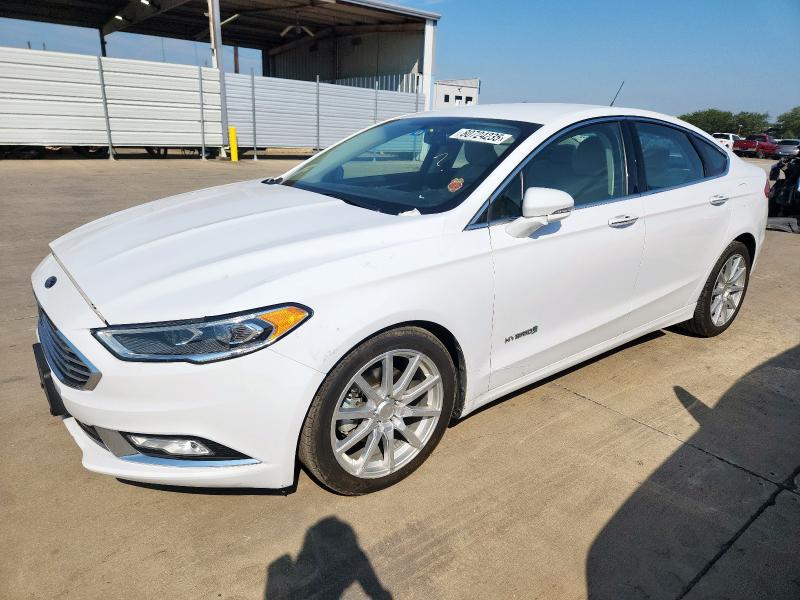 FORD FUSION TIT 2018 with VIN 3FA6P0RU2JR114682 - Photo from auction