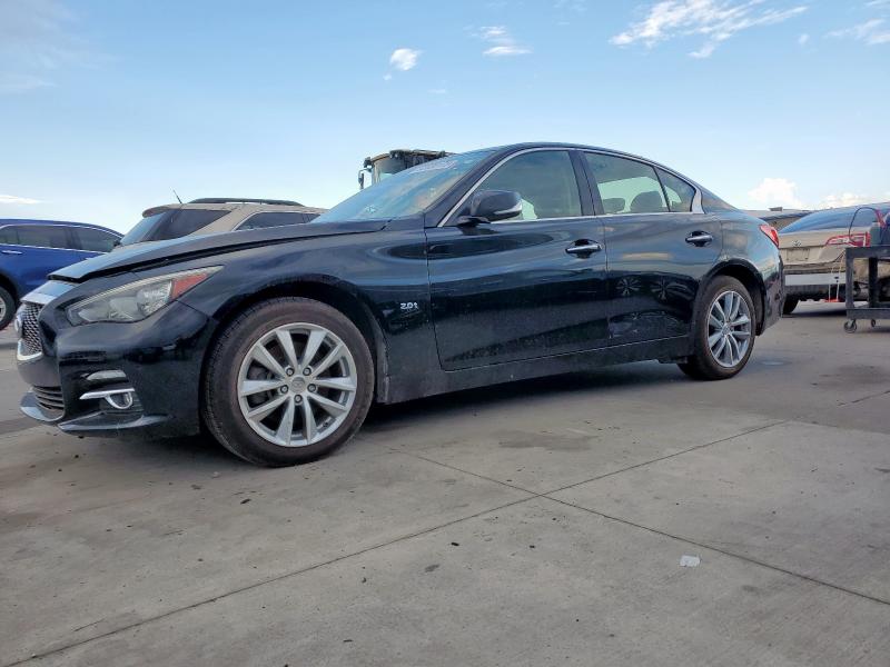 INFI Q50 BASE 2017 with VIN JN1CV7AP4HM641498 - Photo from auction