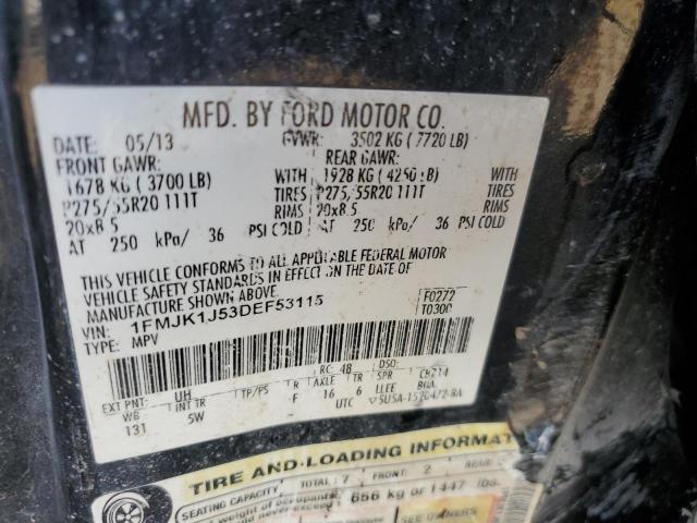 Photo 14 from auction – 2013 FORD EXPEDITION with VIN 1FMJK1J53DEF53115