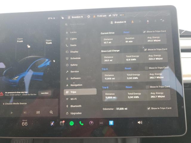 Photo 9 from auction – 2021 TESLA MODEL 3 with VIN 5YJ3E1EB8MF978929