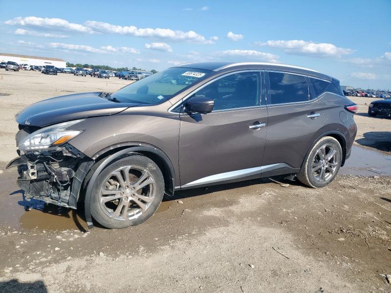 NISSAN MURANO S 2016 with VIN 5N1AZ2MH7GN129111 - Photo from auction