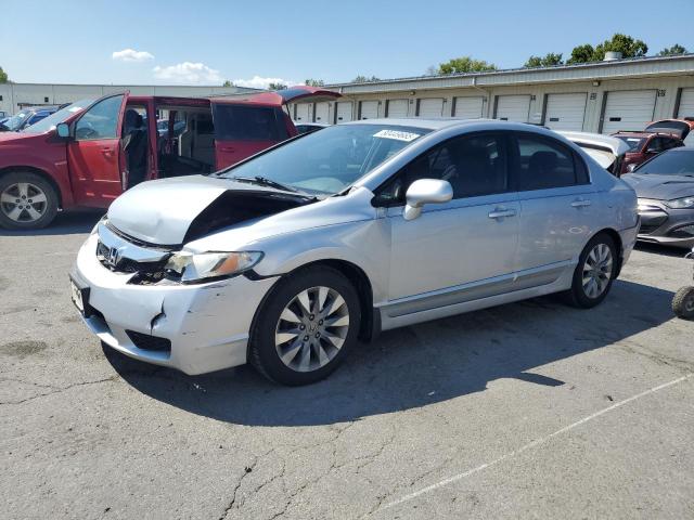 HONDA CIVIC EXL 2011 with VIN 2HGFA1F9XBH504476 - Photo from auction