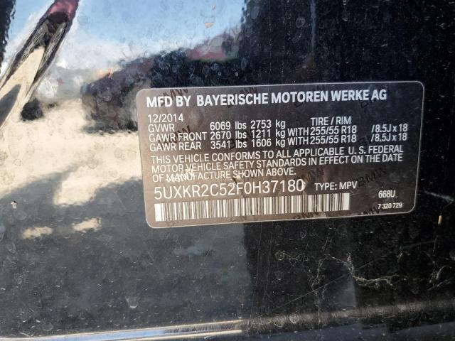 Photo 14 from auction – 2015 BMW X5 SDRIVE3 with VIN 5UXKR2C52F0H37180