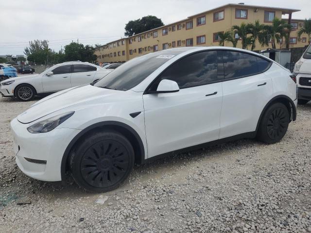 TESLA MODEL Y 2024 with VIN 7SAYGAEE8RF102690 - Photo from auction