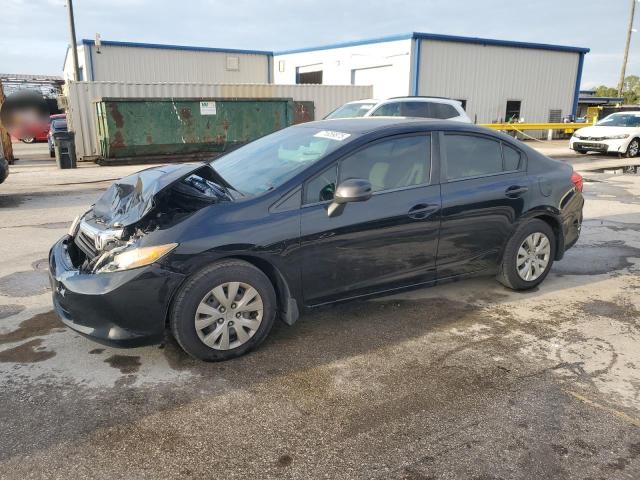HONDA CIVIC LX 2012 with VIN 2HGFB2F52CH322174 - Photo from auction