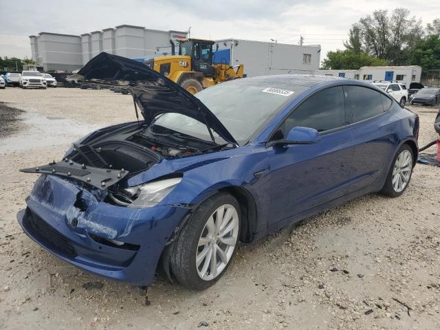 TESLA MODEL 3 2020 with VIN 5YJ3E1EC7LF586841 - Photo from auction