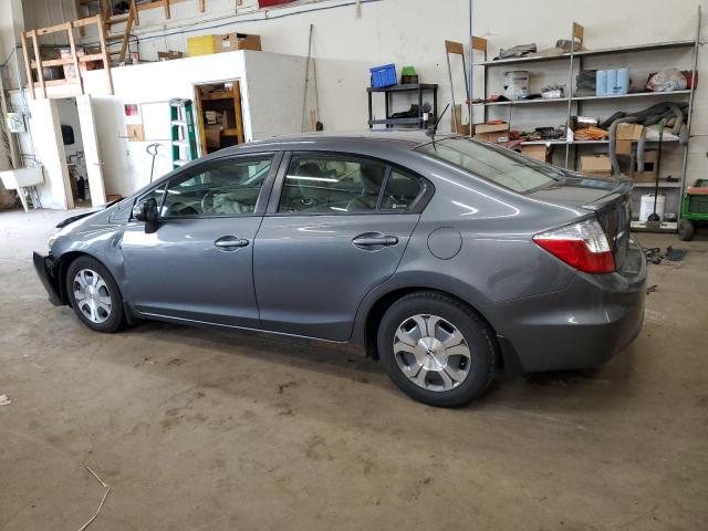 Photo 2 from auction – 2012 HONDA CIVIC HYBR with VIN JHMFB4F3XCS001385