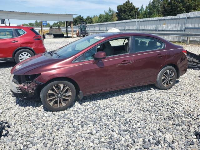 HONDA CIVIC EX 2013 with VIN 19XFB2F81DE031686 - Photo from auction
