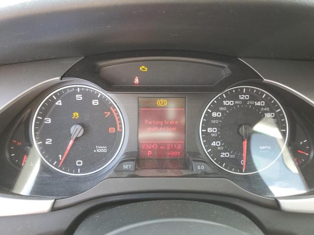 Photo 9 from auction – 2012 AUDI A4 PREMIUM with VIN WAUBFAFLXCN013471