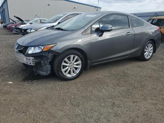 HONDA CIVIC EX 2012 with VIN 2HGFG3B84CH542407 - Photo from auction
