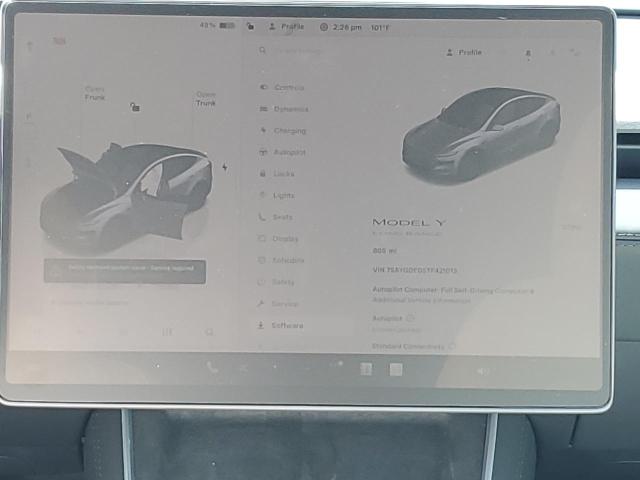 Photo 9 from auction – 2026 TESLA MODEL Y with VIN 7SAYGDED5TF421013