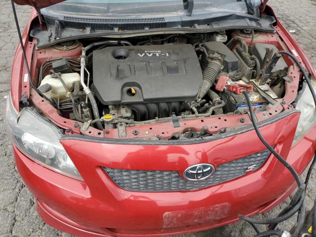 Photo 11 from auction – 2009 TOYOTA COROLLA BA with VIN 1NXBU40E49Z109286