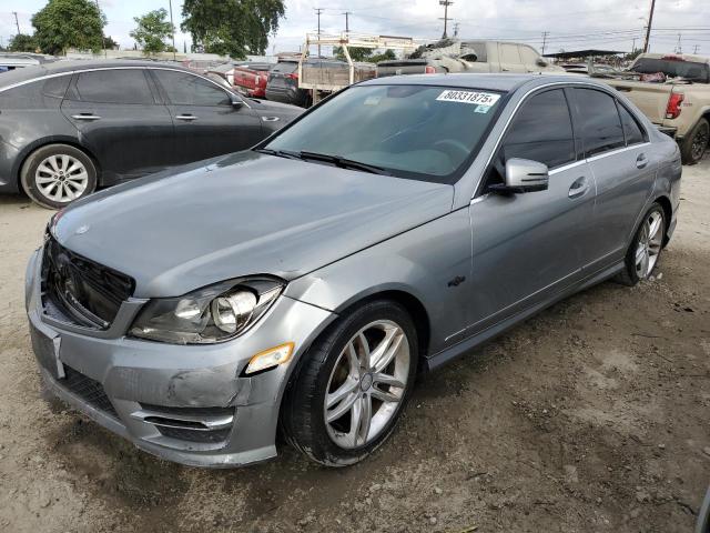 MERZ C 250 2014 with VIN WDDGF4HB1ER302853 - Photo from auction