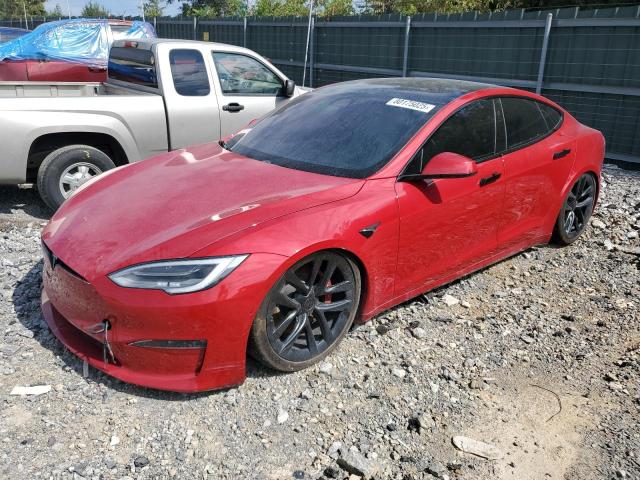 TESLA MODEL S 2021 with VIN 5YJSA1E69MF446924 - Photo from auction