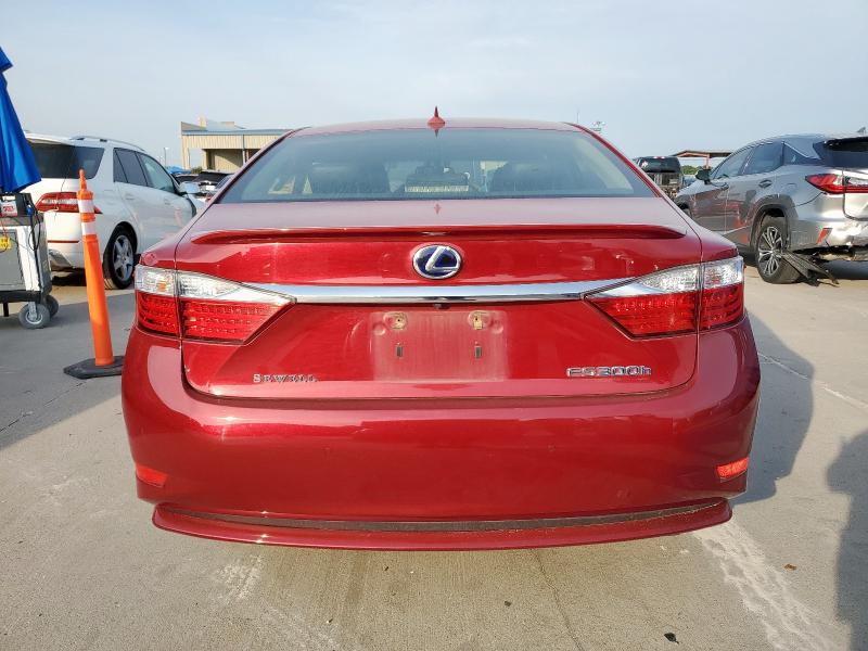 Photo 6 from auction – 2014 LEXUS ES 300H with VIN JTHBW1GGXE2055873
