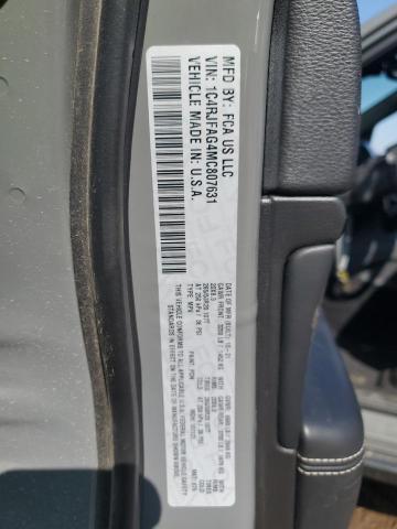 Photo 14 from auction – 2021 JEEP GRAND CHER with VIN 1C4RJFAG4MC807631