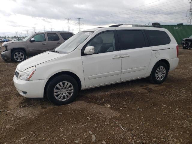 KIA SEDONA LX 2011 with VIN KNDMG4C74B6406182 - Photo from auction