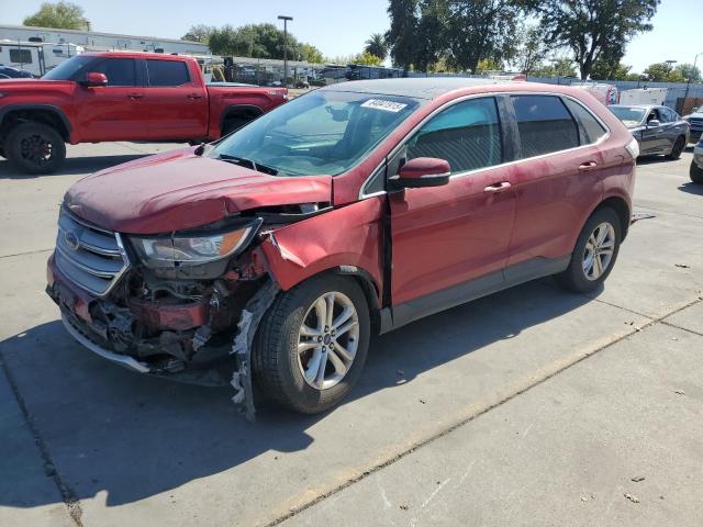 FORD EDGE SEL 2015 with VIN 2FMTK3J93FBC12710 - Photo from auction